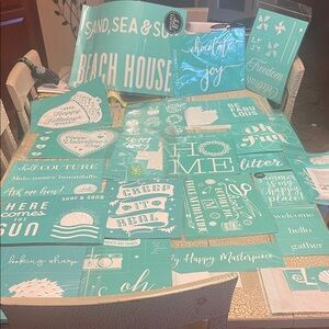 22 Chalk Couture Transfers
